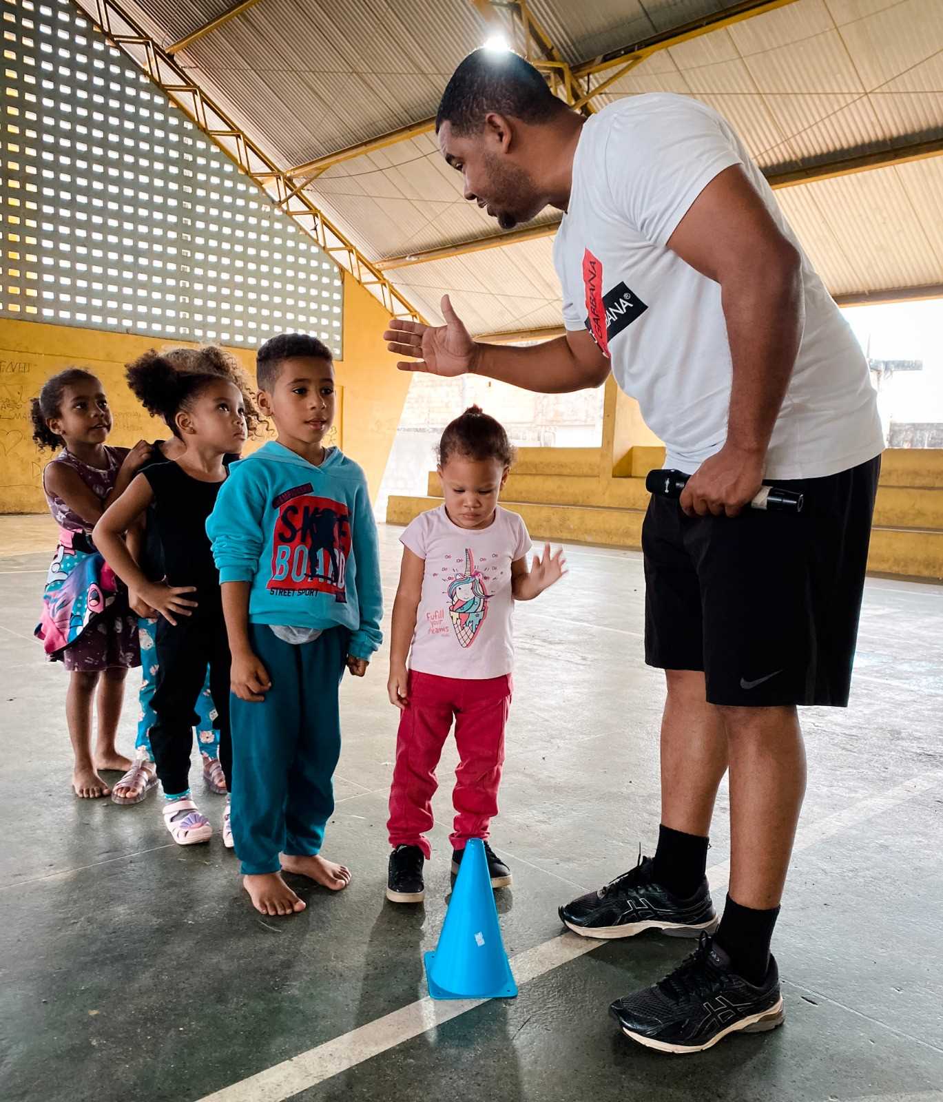 Camacã: Projeto Ruas de Lazer anima as crianças da Creche Rosalina Pinto